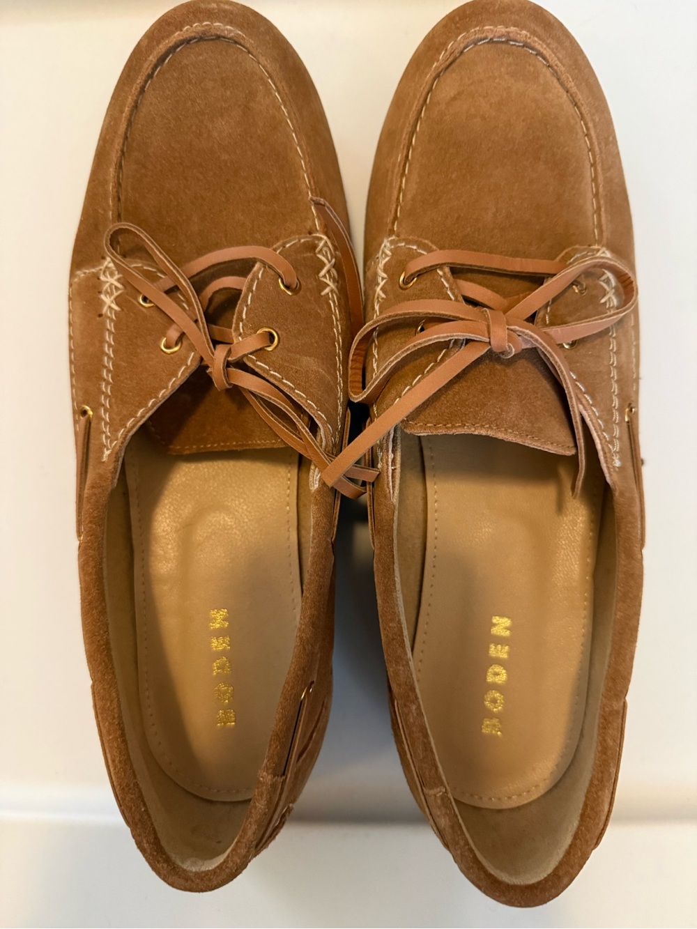 Boden Boat Shoes Size 42